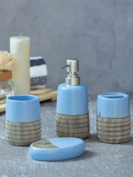 Ceramic Colorful Bathroom Set: Perfect Return Gift Wedding Ideas