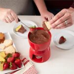 Chocolate Fondue Set with Forks